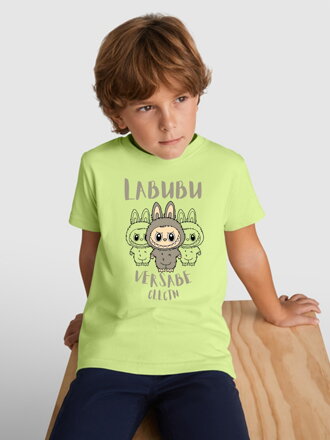 Detské VSB LABUBU limetkové tričko 