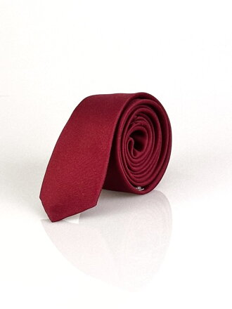 Slávnostná pánska kravata v bordovej farbe 