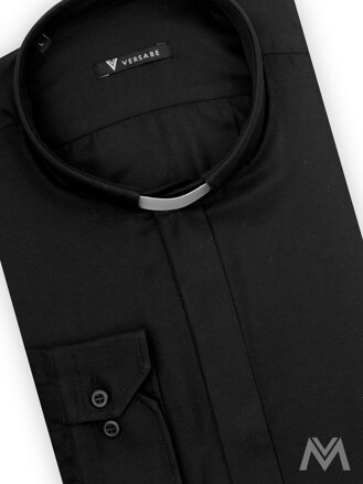 Kňazská košeľa VS-PK 1848K čierna