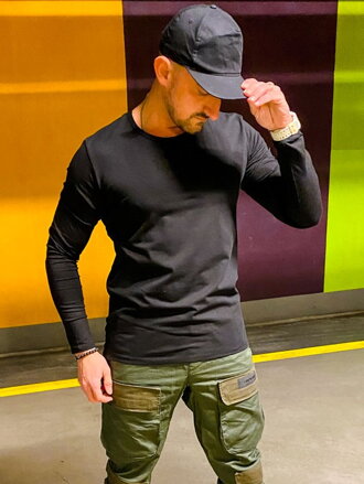 Pohodlný pánsky nátelník VSB black 