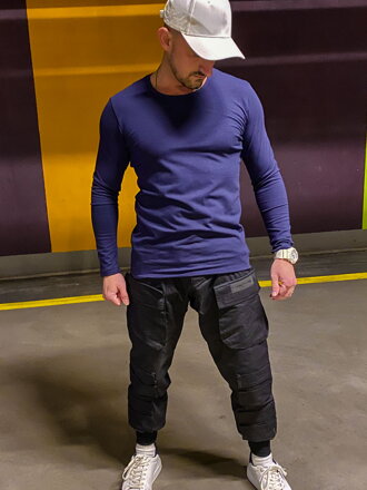 Športový pánsky nátelník VSB dark blue
