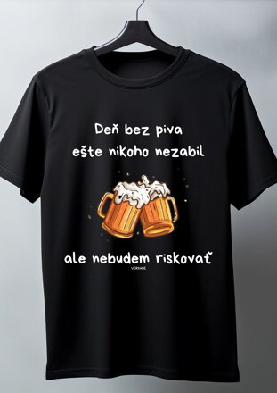 Vtipné pánske tričko VSB PIVO
