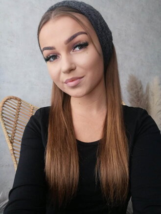 Dámska čelenka 2020-1 sivá