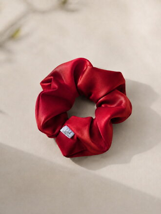 Scrunchie VSB gumka do vlasov červená