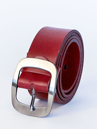 Dámský kožený pásek DM-3,5-24-012 bordó
