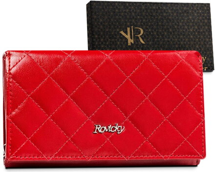 Luxusná peňaženka ROVICKY R-RD-21-GCL red 