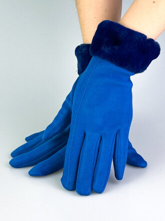 Dámske kráľovsky modré rukavice 