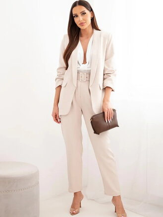 Dámsky elegantný komplet 80172K sako + nohavice 