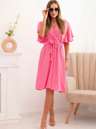 Dámske svetloružové šaty IT-42 