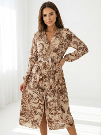 Dámske šaty so zaujímavym vzorom 