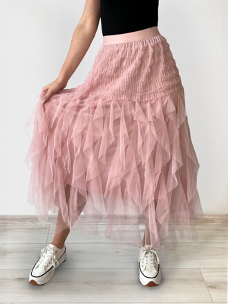 Dámska sukňa v zaujímavom strihu PINK