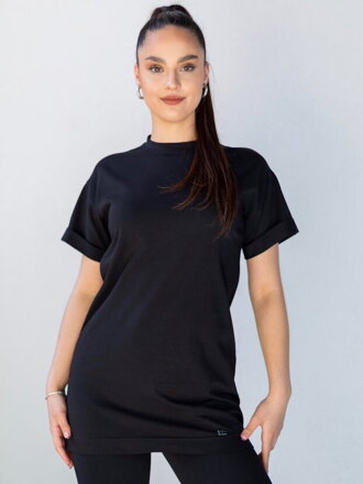 Trendy oversize tričko VSB CASANDRA čierna 