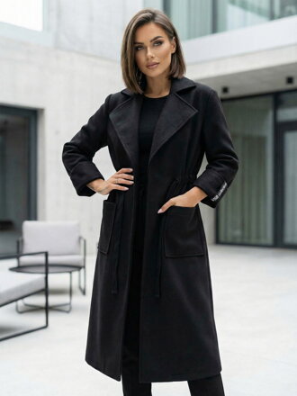 Dámsky štýlový kabát VSB KLOE čierny  