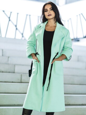 Dámsky trendy kabát VSB KLOE mentol