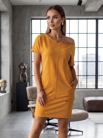 Športové šaty VSB KARA horčicové