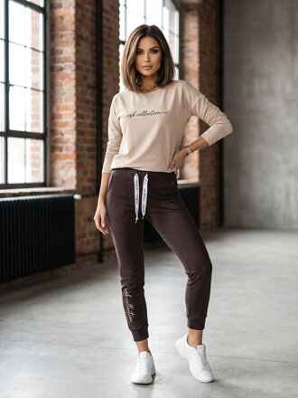 Dámska tepláková súprava VSB11 coco + laté