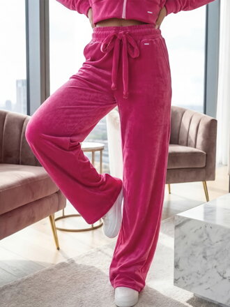 Moderné dámske VSB NORA zamatové tepláky