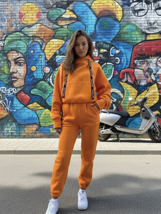 Dámska tepláková VERSABE súprava WANESS orange