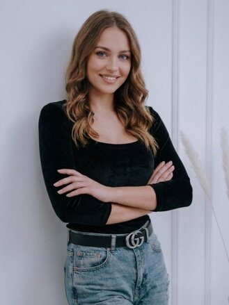 Dámske tričko s 3/4 rukávom VSB HELA VELUR čierne