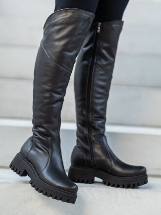 Čižmy z pravej kože z ModneVeci.sk