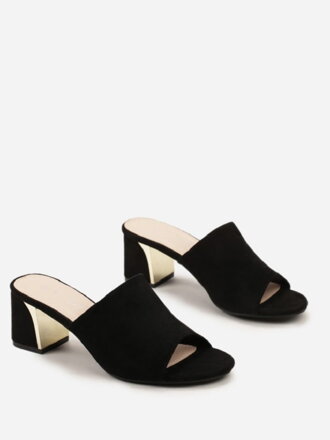 Dámské elegantní sandály 77-507-38 BLACK 