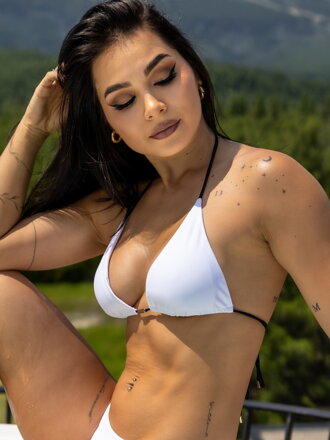 Plavková podprsenka VSB IBIZA biela 