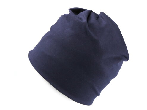 Kúzelná čiapka a nákrčník 2v1 tmavo-modrá