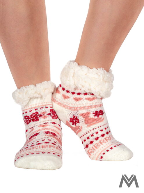 Úžasné detské teplé ponožky béžové