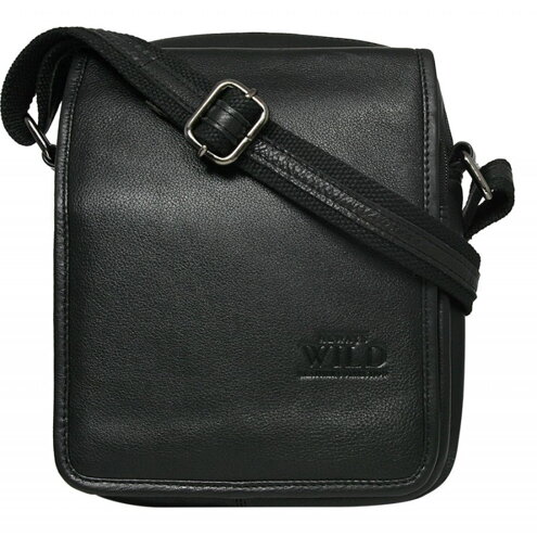  Luxusná kožená CROSSBODY taška 5031-NDM čierna