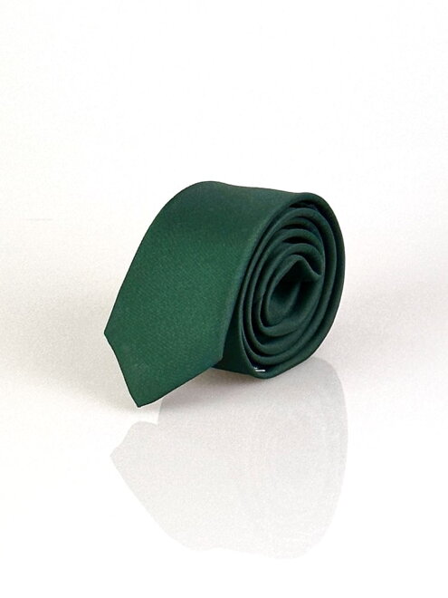 Pánska kravata v smaragdovo-zelenej farbe 
