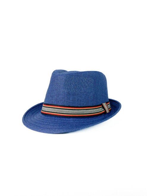 Pánsky klobúk 2-08 tmavo-modrý 
