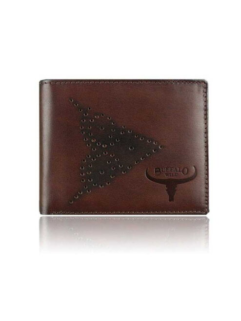 Praktická kožená peňaženka N7-GG-9409 brown