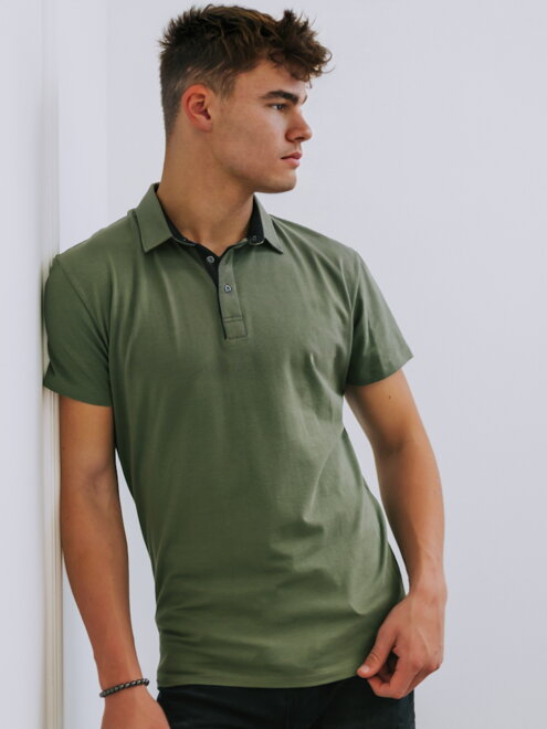 Pánske POLO tričko VSB VUGO v zelenej farbe 