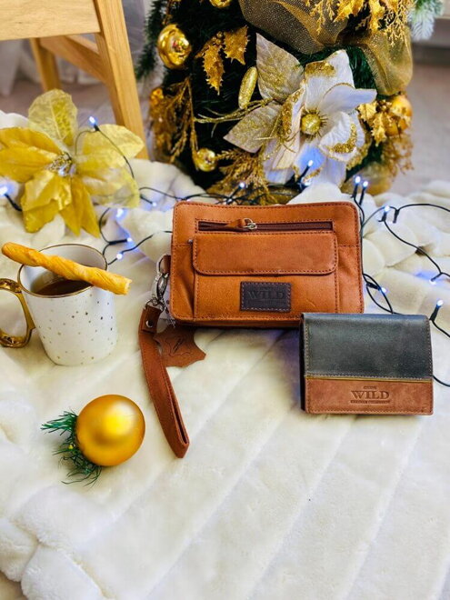 Pánsky vianočný set etue kabelka + peňaženka