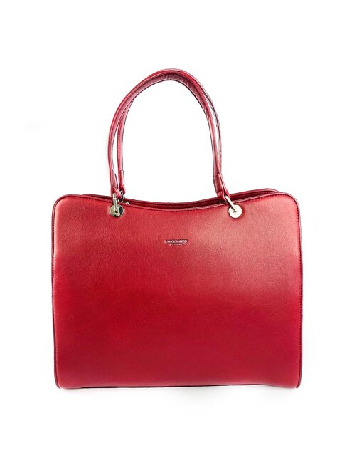 Moderná dámska kabelka LUIGISANTO červená