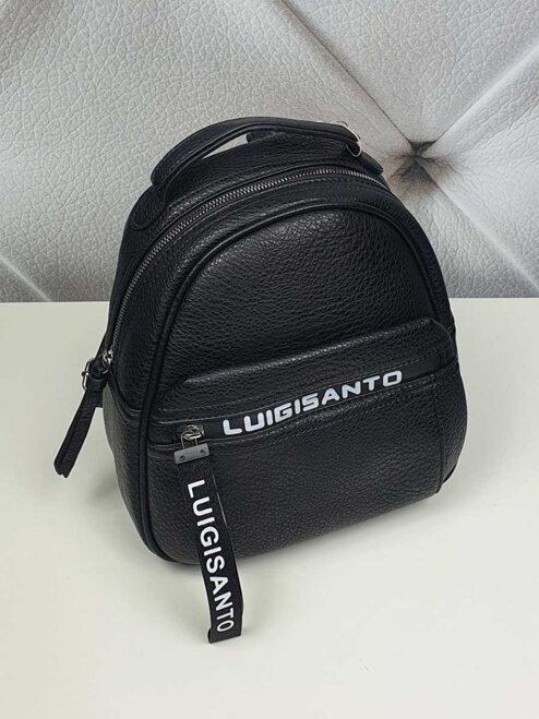 Dámsky ruksak LUIGISANTO čierny