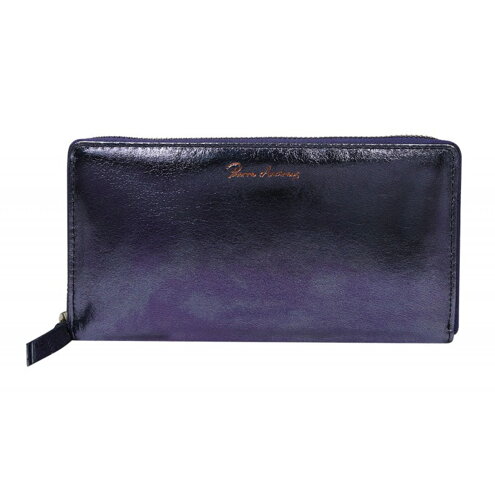 Dámska kožená peňaženka PIERRE ANDREAUS N511 metalická modrá