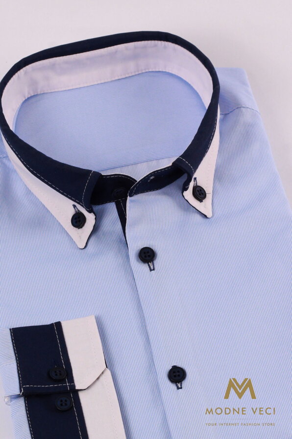 Pánska košeľa  v slim fit strihu - VS-PK-1704