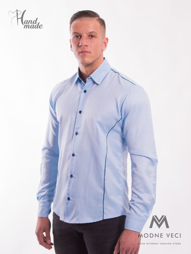 Pánska košeľa  v slim fit strihu - VS-PK-1703