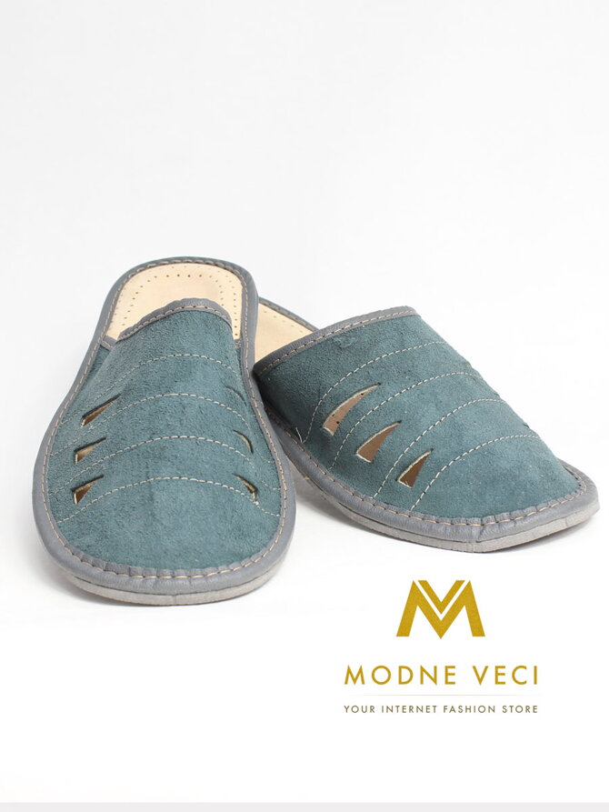Pánske kožené papuče Model 5B