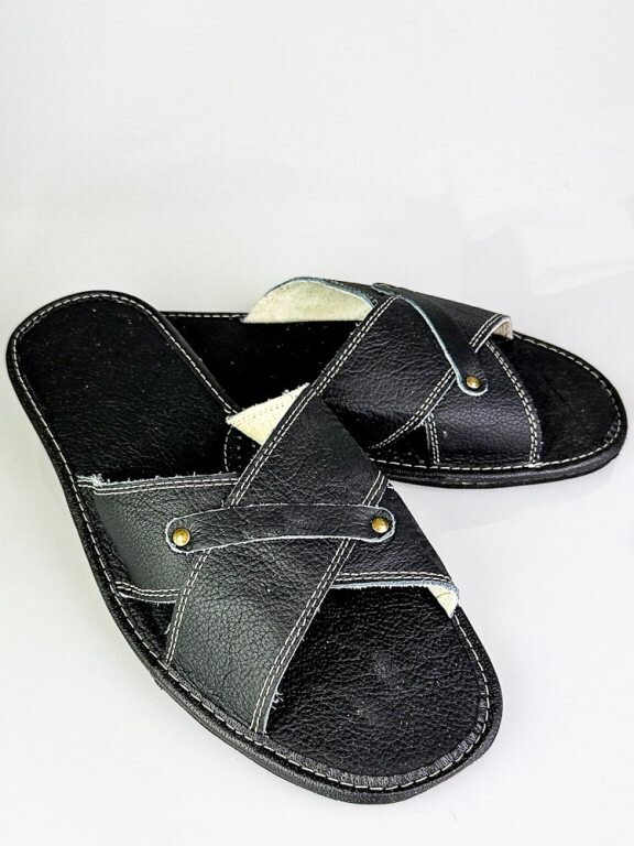 Pánske papuče model 20C modré 