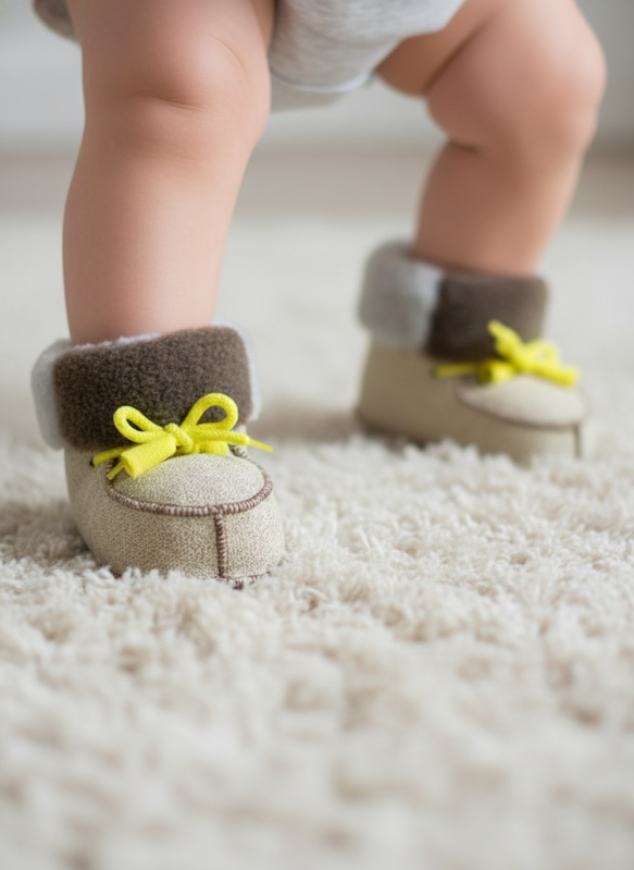 Nádherné teplé capačky pre batoľatá veľ. do 6-12  mesiacov