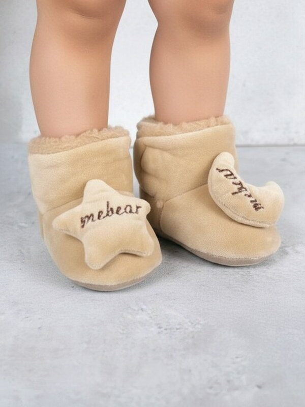 Detské capačky Mebear hnedé