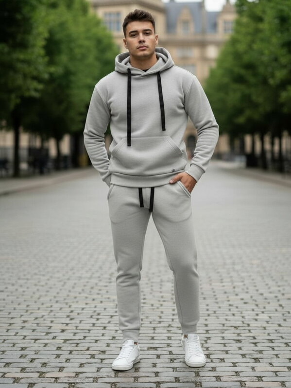 Pánska tepláková súprava VSB CLASSIC mineral 