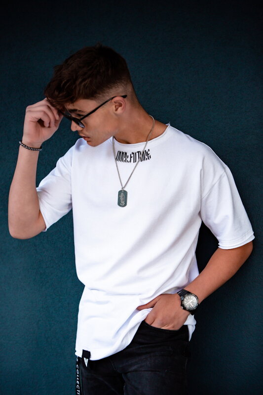 Pánske tričko VSB DARK FUTURE white Pánske tričko VSB DARK FUTURE white