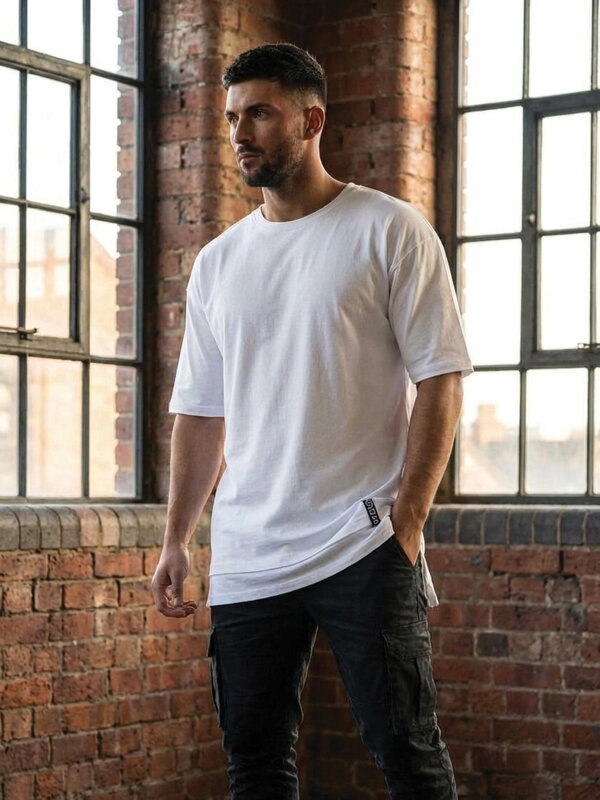 VSB BASIC pánske oversize tričko