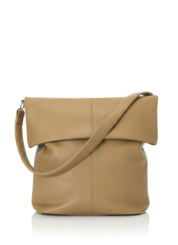 Hnedá kabelka cez rameno