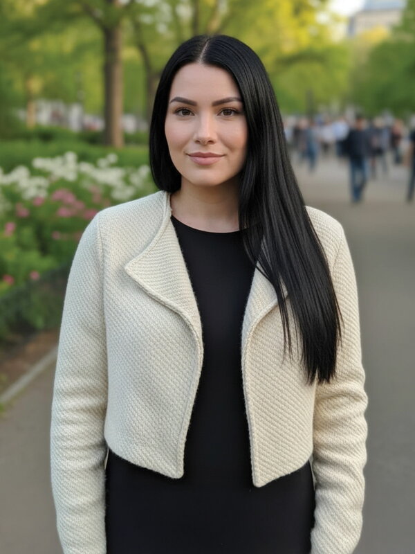 Dámsky croptop kabát krémový 