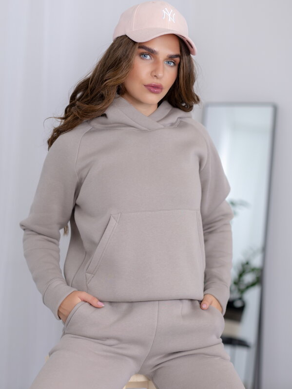 Dámska tepláková mikina VSB BASIC mineral Dámska tepláková mikina VSB BASIC mineral