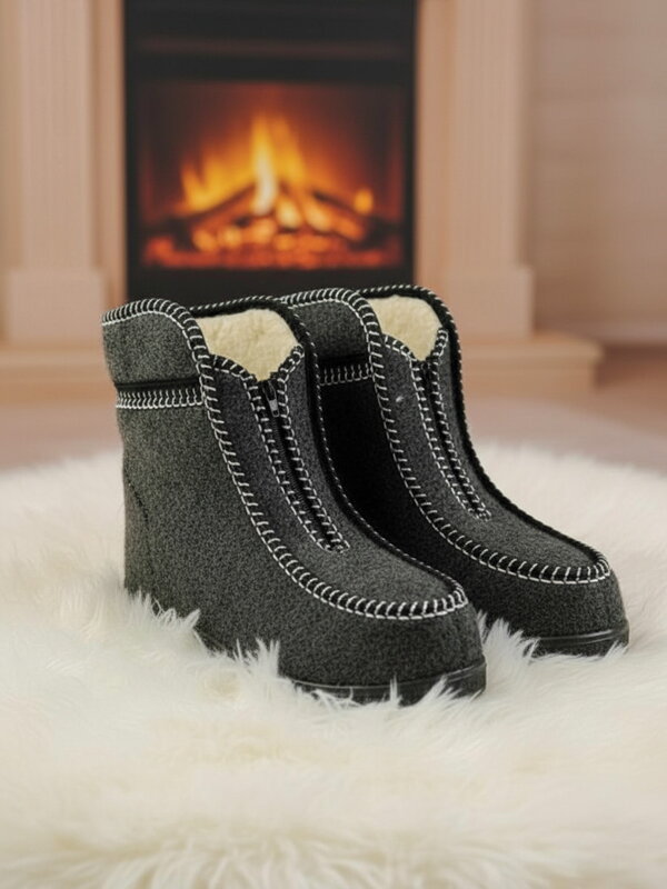 Tradičné filcové KAPCE s ovčím runom model 92 